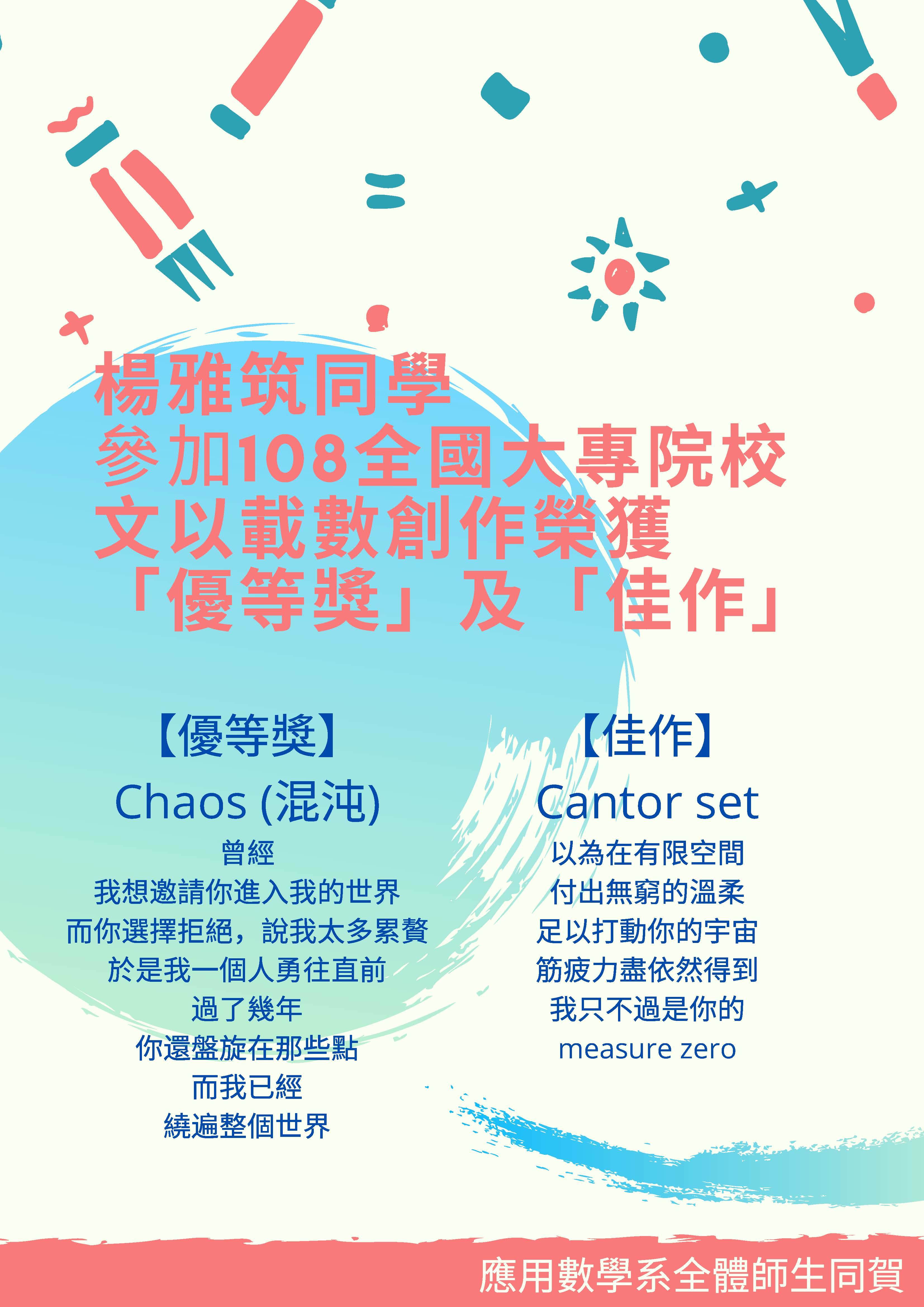 得獎海報