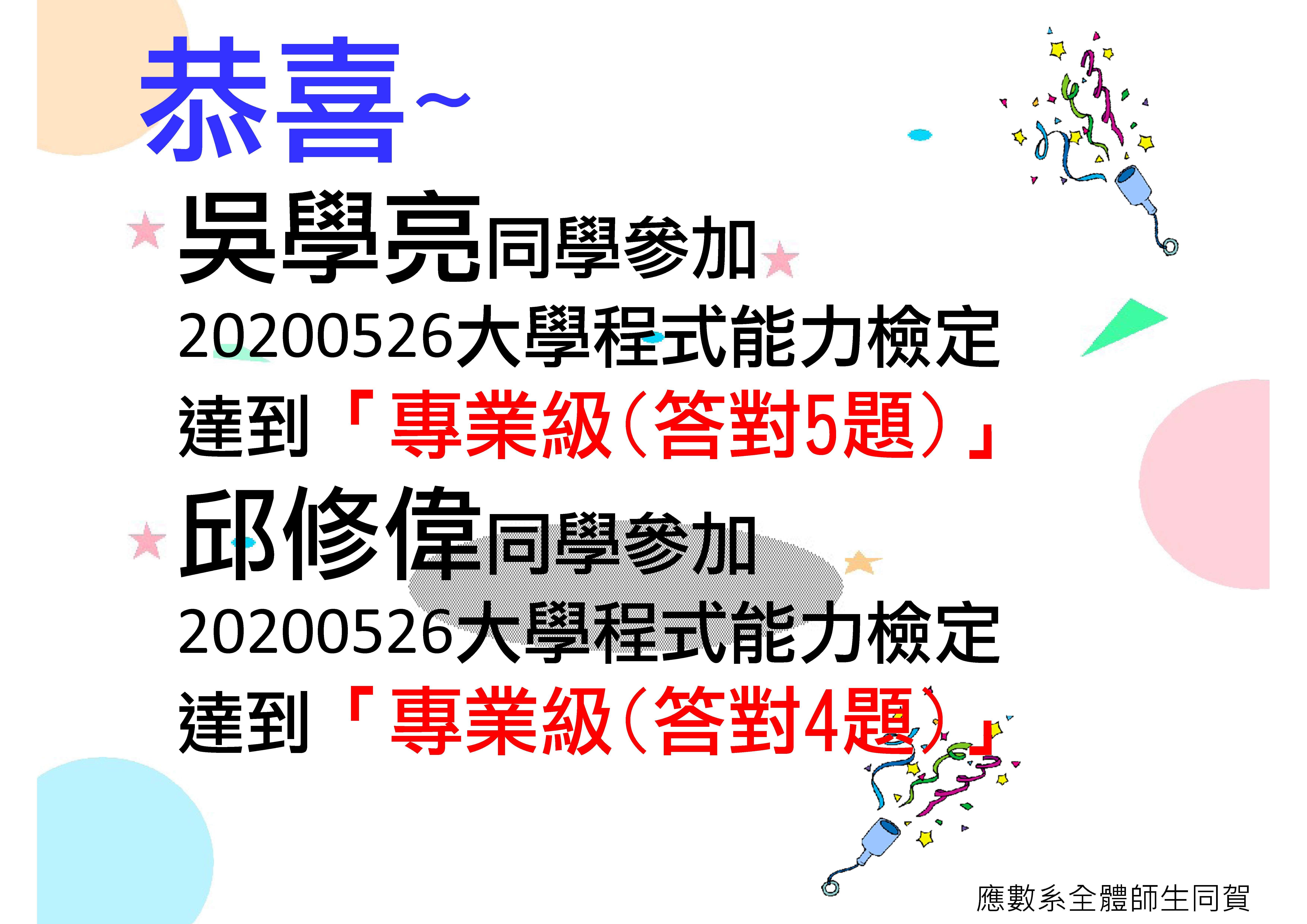 得獎海報
