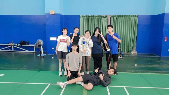 恭喜本系學生參加本校【2025新生盃羽球錦標賽】榮獲季軍圖片